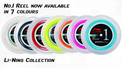 Badmintonstring No.1 - 200m-Reel in different colours - AXJJ072/AXJT019