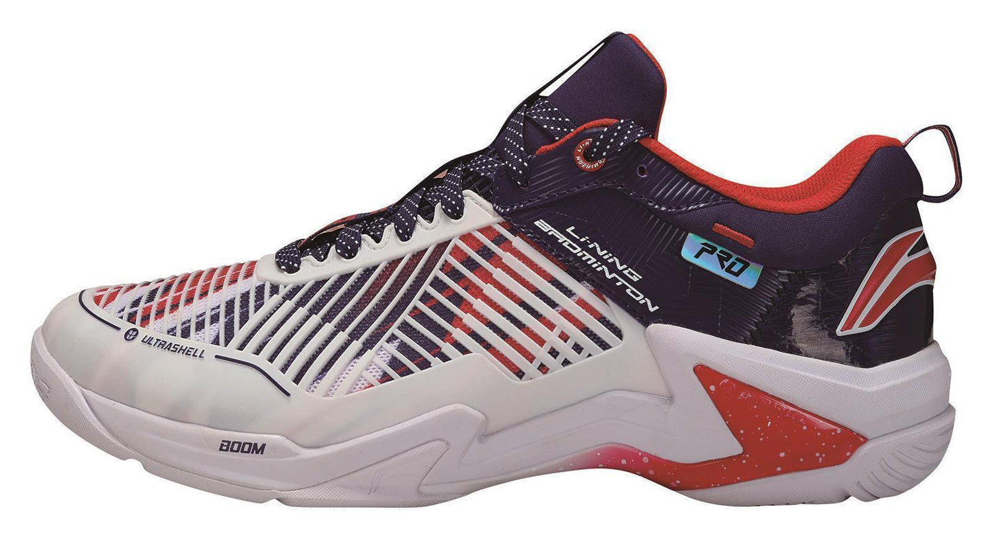 Unisex Badminton-Shoe Donner Pro - white/blue - AYAT009-3