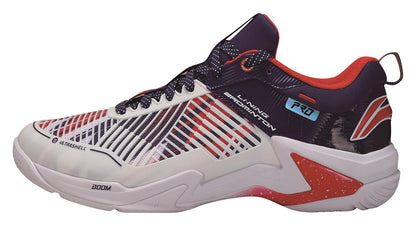 Unisex Badminton-Shoe Donner Pro - white/blue - AYAT009-3