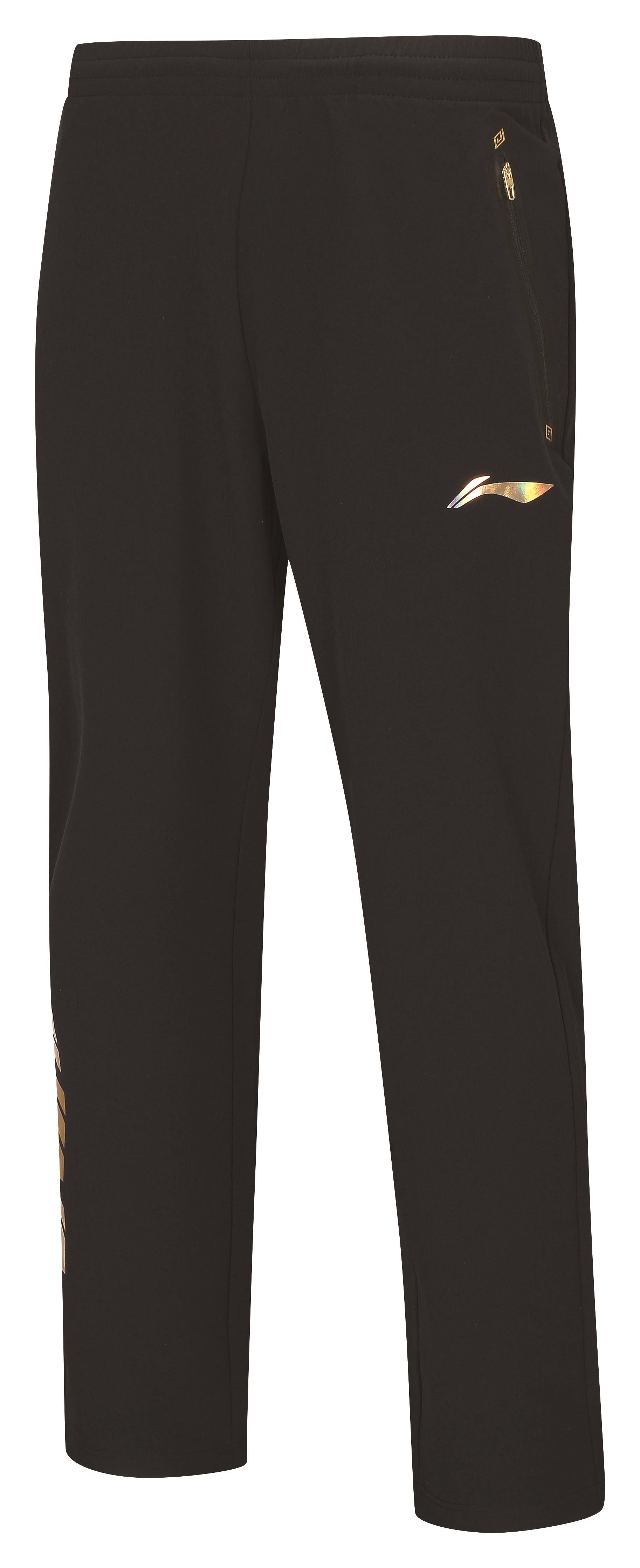 Tischtennis Herren Nat. Team Pants - schwarz - AYKR541-1