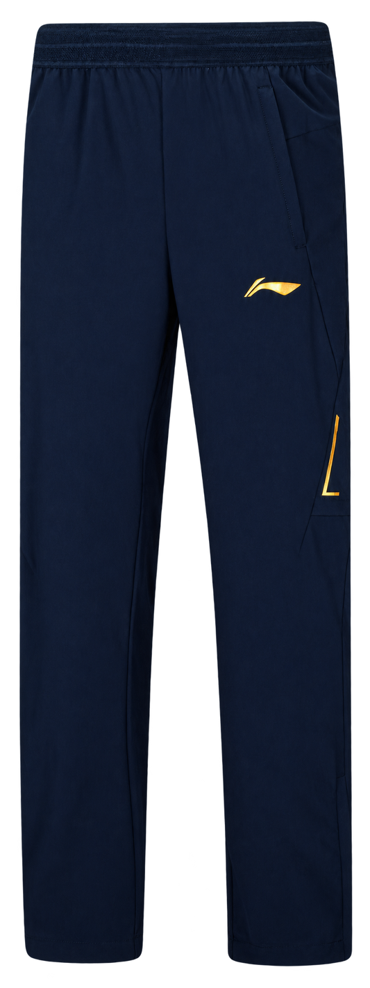 Li- Ning Herren Trainingshose Badminton dunkelblau - AYKW183-1