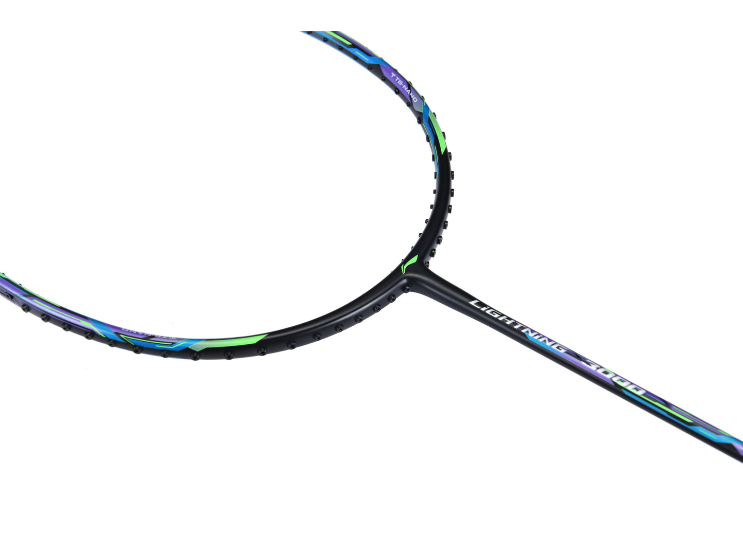 Badmintonschläger Lightning 3000 unbespannt Grau-Schwarz - AYPQ132-1