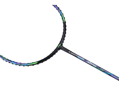 Badmintonschläger Lightning 3000 unbespannt Grau-Schwarz - AYPQ132-1