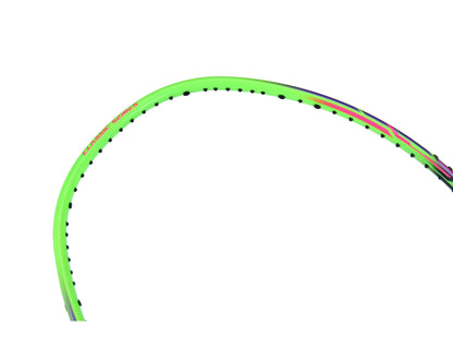 Badmintonschläger Lightning 3000 unbespannt Grün-Violett - AYPQ136-1