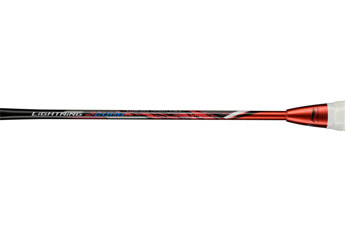 Badmintonschläger Lightning 2000 unbespannt Rot-Schwarz - AYPR010-1