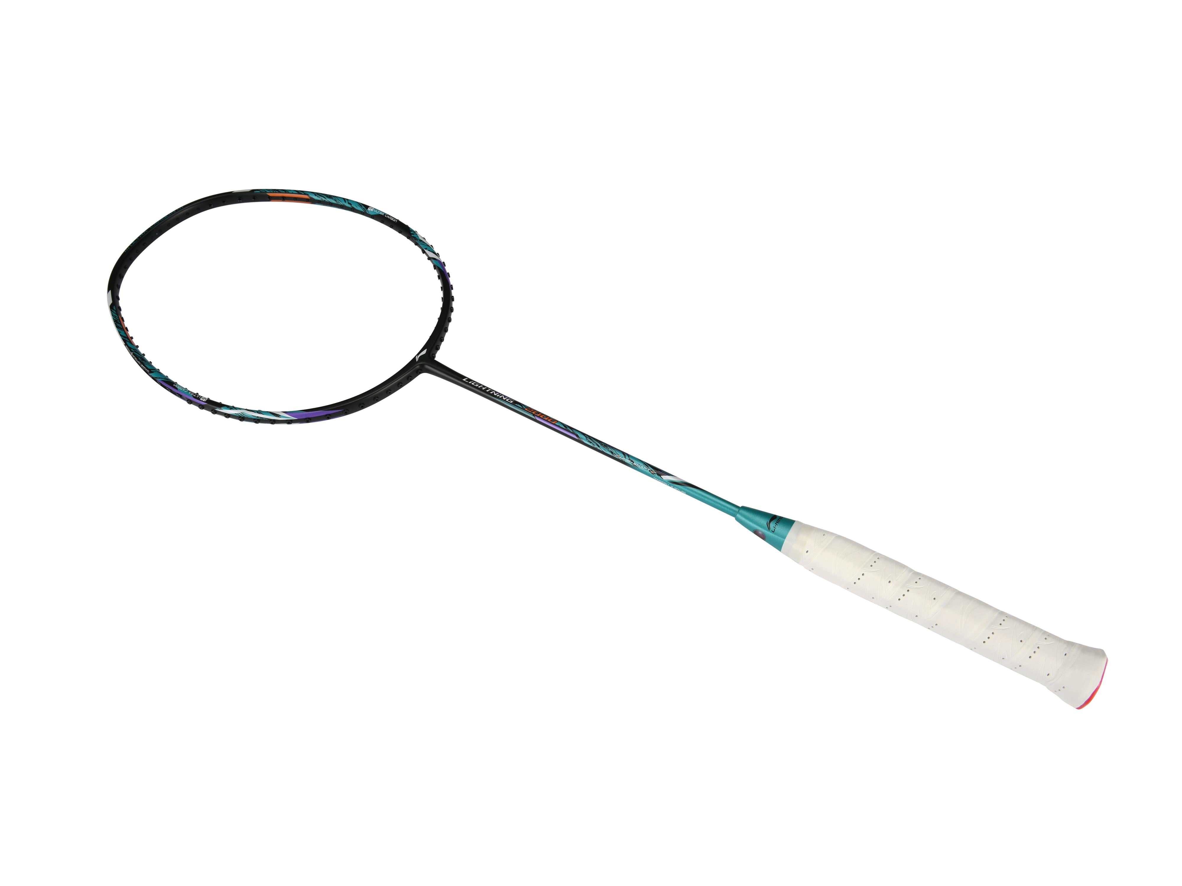 Badmintonschläger Lightning 2000 unbespannt Schwarz-Grün - AYPR012-1