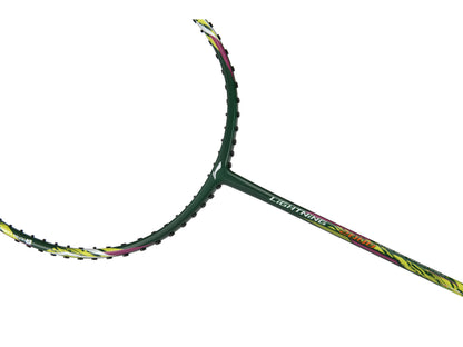 Badmintonschläger Lightning 2000 unbespannt Gelb-Grün - AYPR014-1