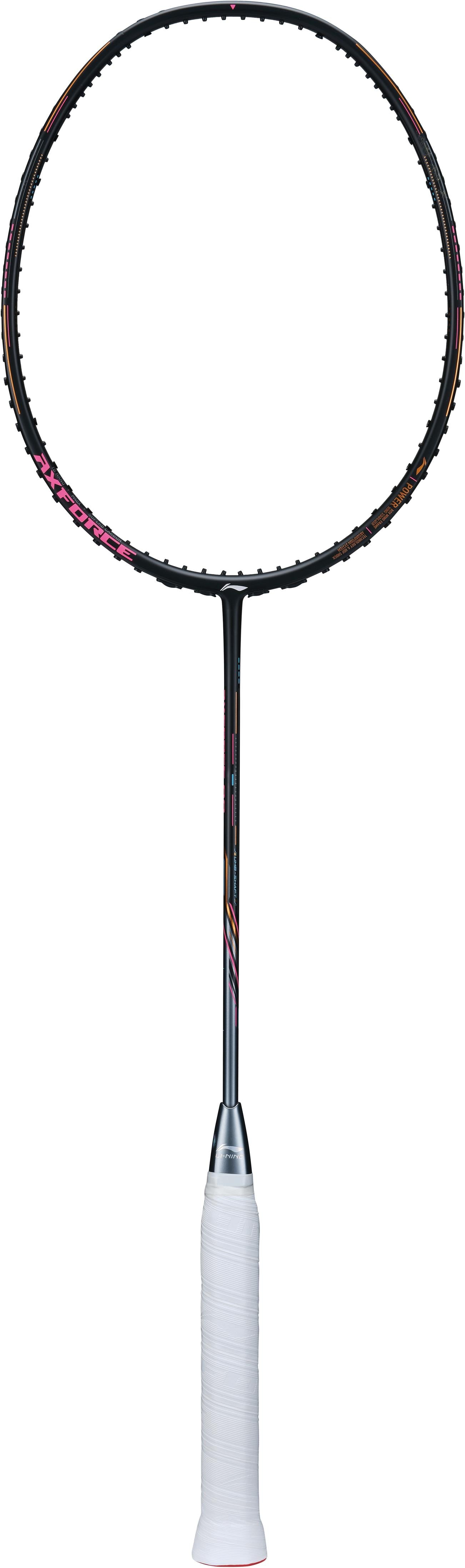 Badmintonracket AXFORCE 80 (3U) black unstrung - AYPS002-1