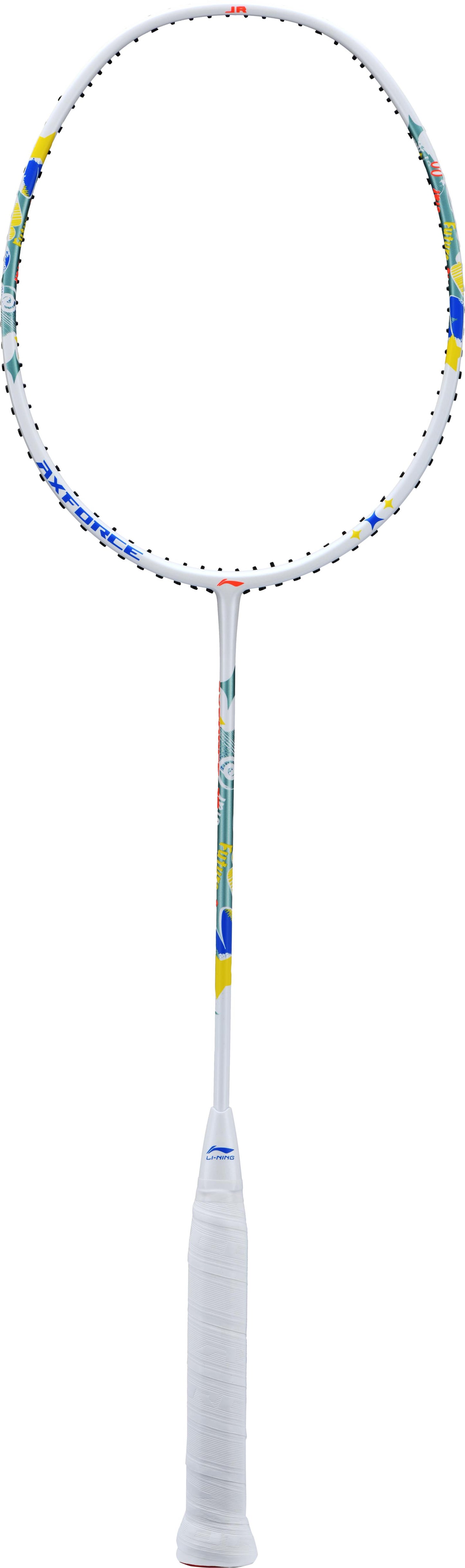 Badmintonschläger AXFORCE JR  bespannt weiß - AYPS087-1