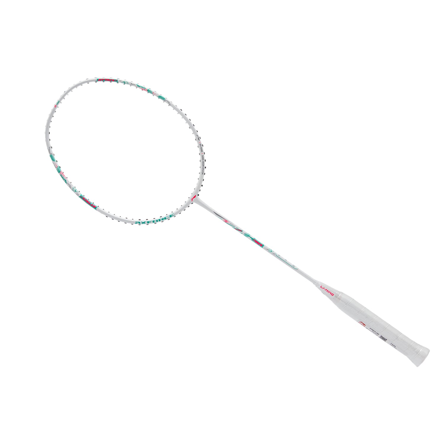 Badmintonschläger AXFORCE BIGBANG (7U) weiß - unbespannt - AYPS275-1/AYPT291-7