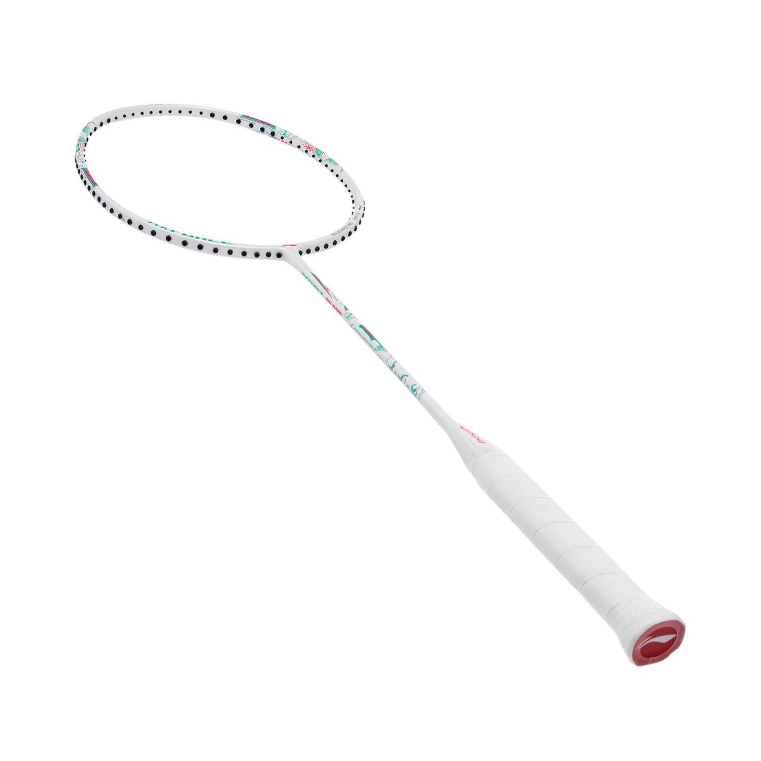 Badmintonschläger AXFORCE BIGBANG (7U) weiß - unbespannt - AYPS275-1/AYPT291-7