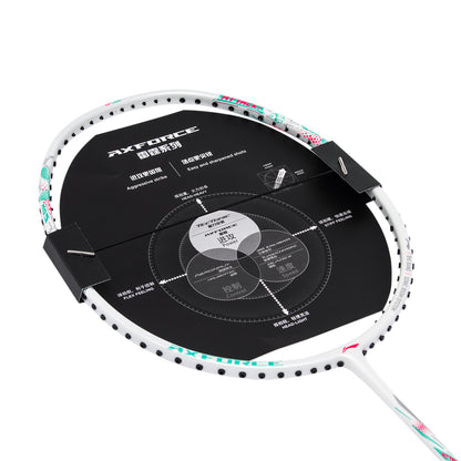 Badmintonracket AXFORCE BIGBANG (7U) white - unstrung - AYPS275-1