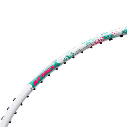 Badmintonracket AXFORCE BIGBANG (7U) white - unstrung - AYPS275-1