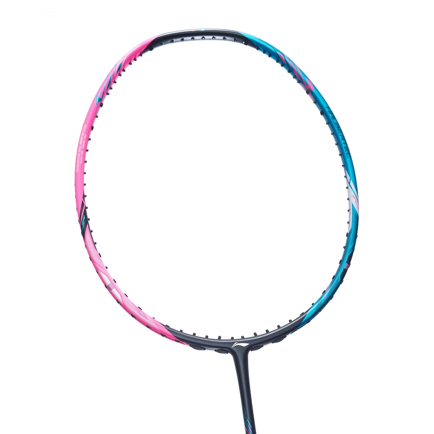 Badmintonschläger HalberTec 8000 (3U) Green/Pink - unbespannt  - AYPT369-3