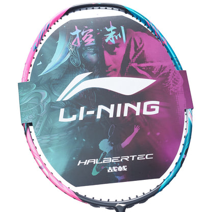 Li-Ning Badmintonracket HalberTec 8000 (4U) Green/Pink - unstrung  - AYPT369-46