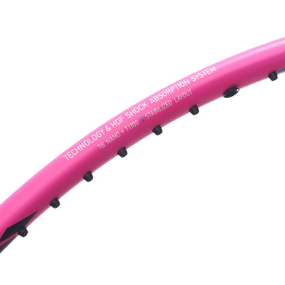 Badmintonschläger HalberTec 8000 (4U) Green/Pink - unbespannt  - AYPT369-4