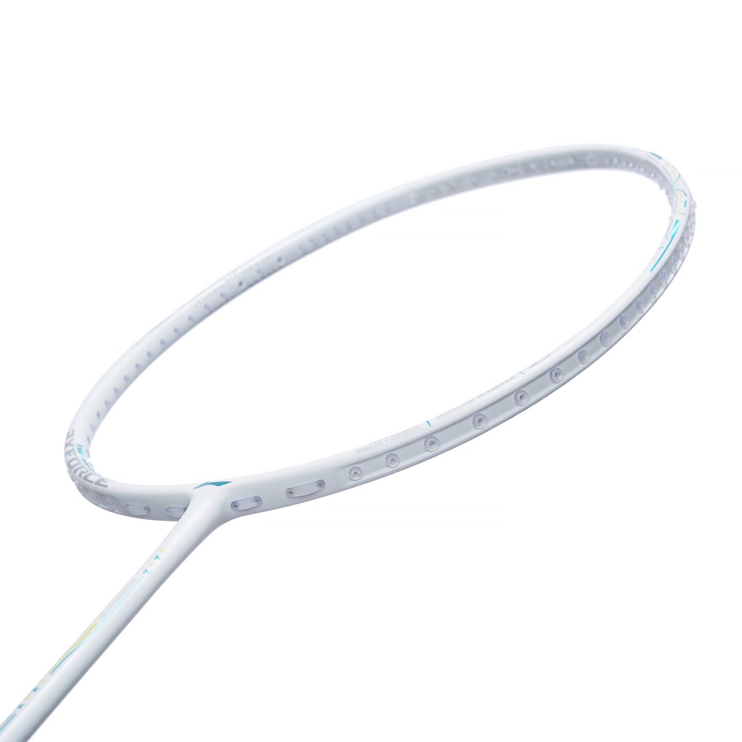 Badmintonracket AXFORCE 60 (5U) White - unstrung - AYPT055-1/AYPT281-5