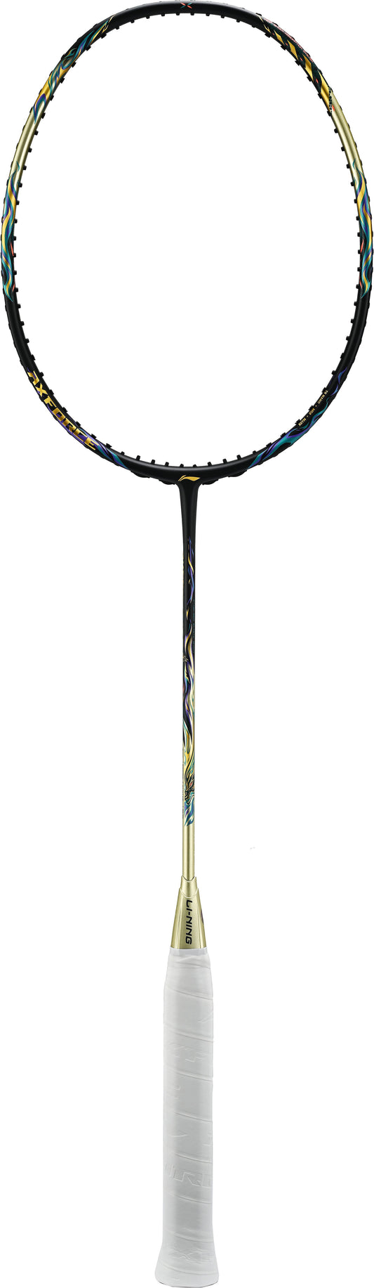 Badmintonschläger AXFORCE 100 (4U) schwarz/gold unbespannt - AYPT235-4