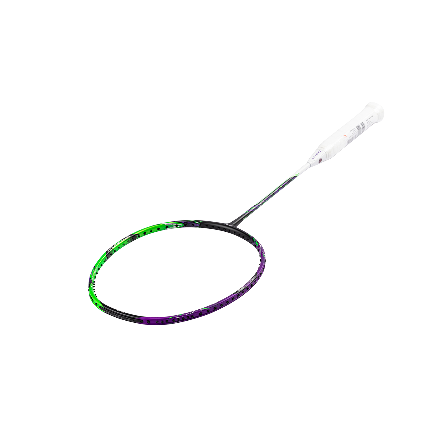 Badmintonracket HalberTec 9000 (4U) G6 - green/purple - unstrung  - AYPU021-46