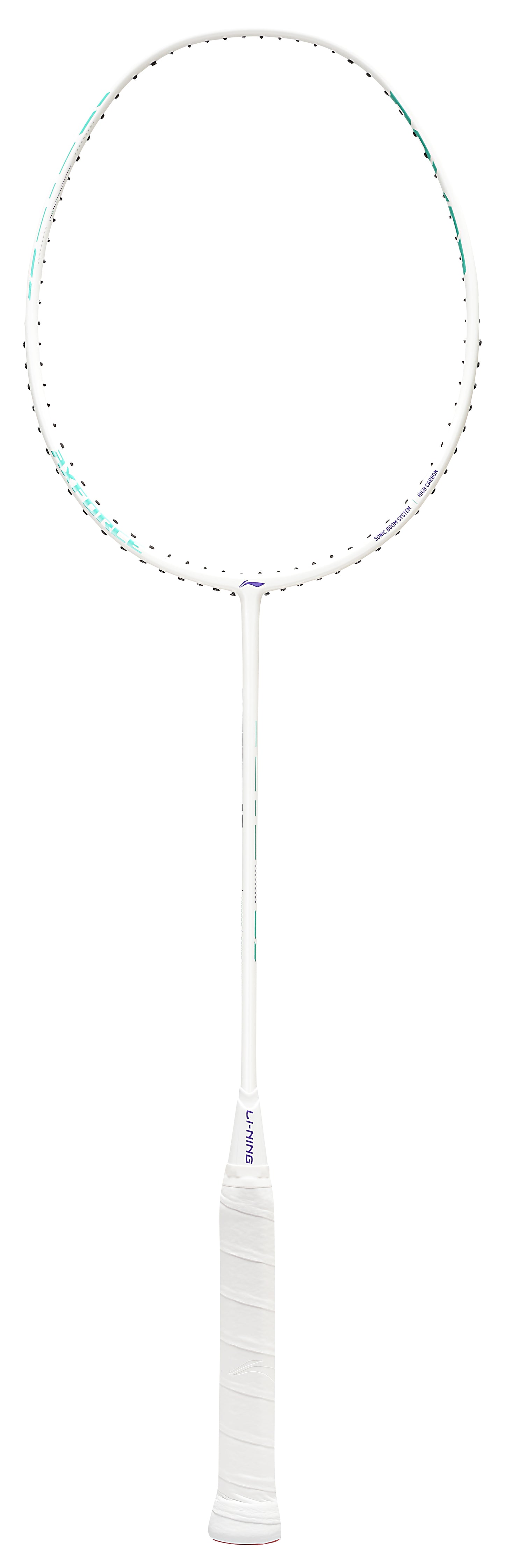 Badmintonschläger AXFORCE 10 (4U) weiß bespannt - AYPU105-40