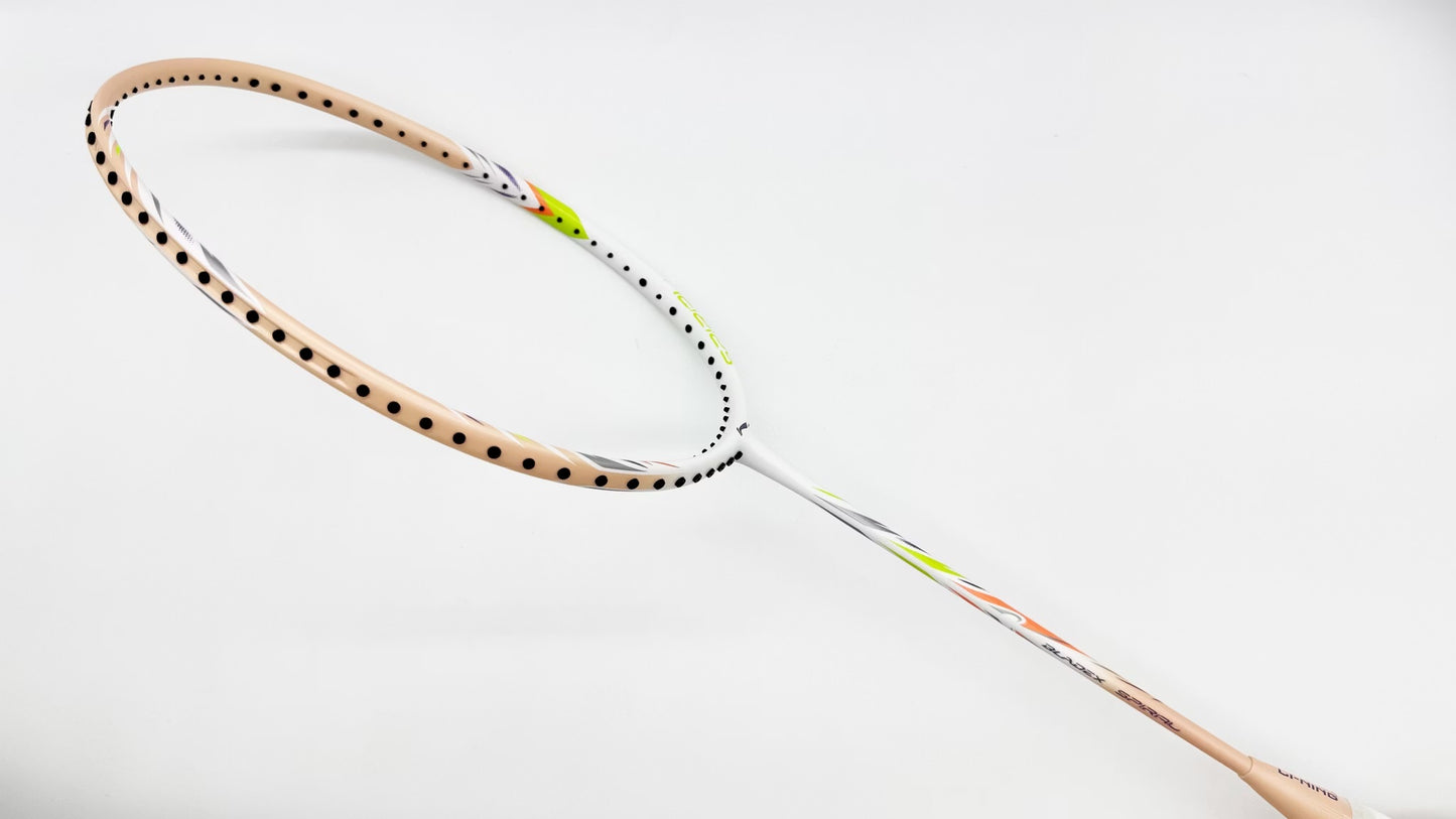 Badmintonracket BladeX Spiral (4U) - beige - unstrung - AYPV017-4