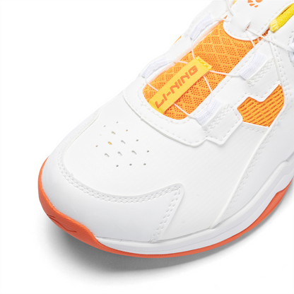 Kids Badmintonshoe ''Almighty King'' white/orange - AYTT040-2