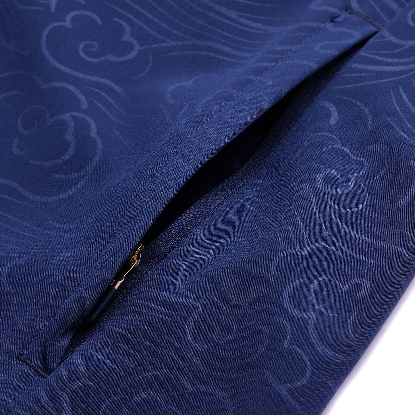 Unisex Trainingsjacke China Team "Dragon" - blau - AYYU015-3