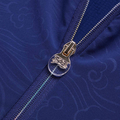 Unisex Trainingsjacke China Team "Dragon" - blau - AYYU015-3