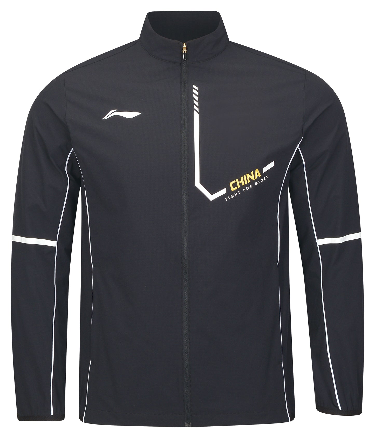 Herren China National Team Trainingsjacke 2025 schwarz - AYYV011-1