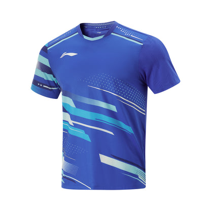 Tabletennis China National-Team Competition T-shirt 2025 lightblue - AAYV085-2