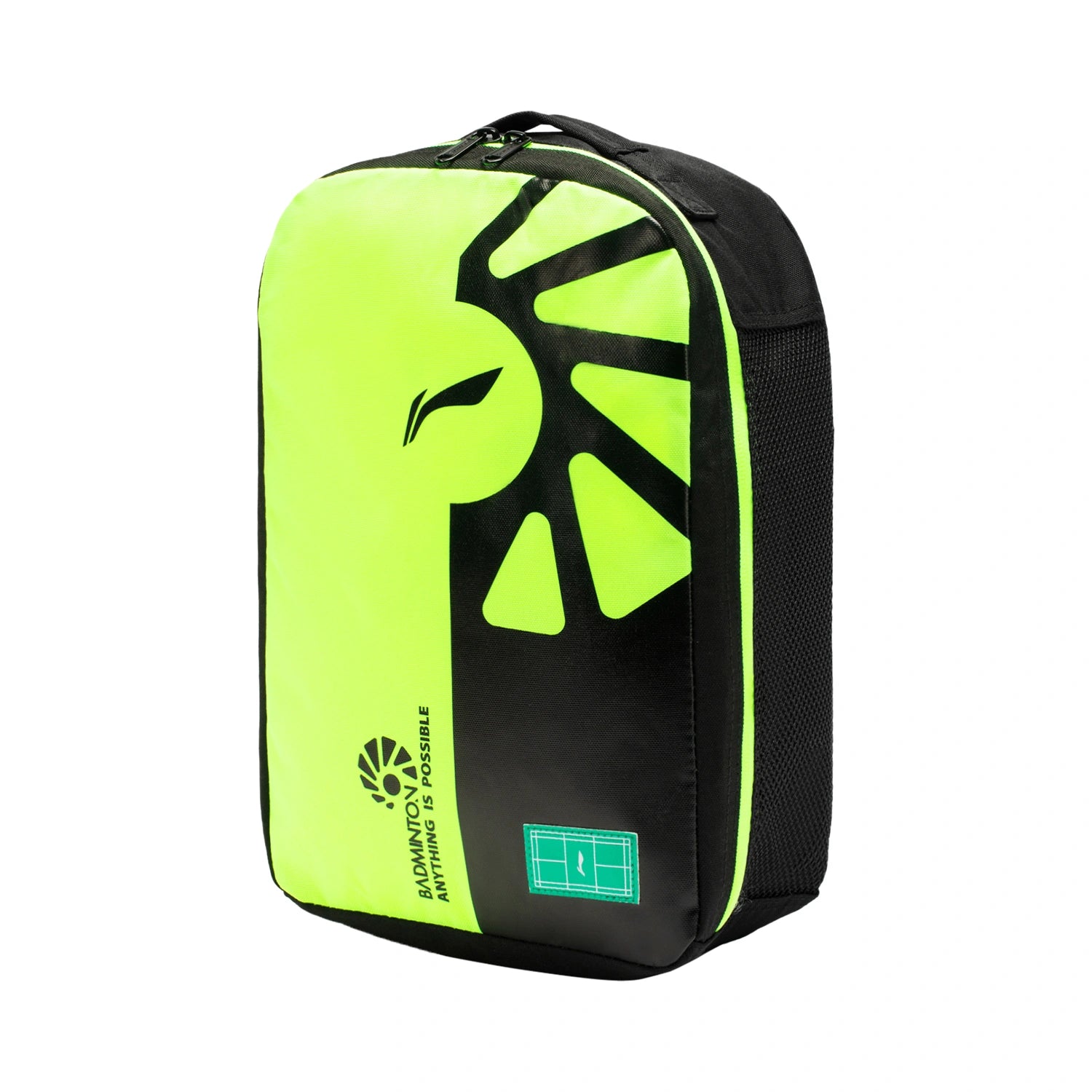 Schuhtasche halbrund grün - ABLS029-3