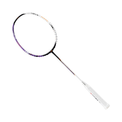 Badmintonracket HalberTec 1000 (4U) black/purple strung  - AYPV021-40