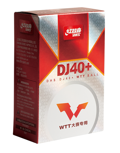DHS Ball DJ40 WTT White (6 Pack)
