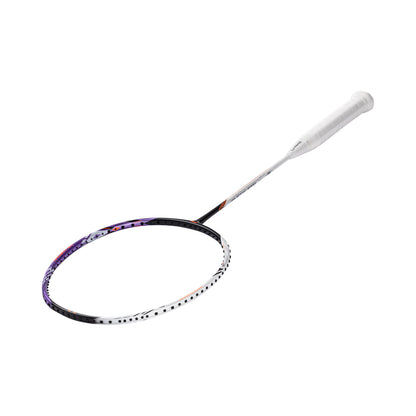 Badmintonracket HalberTec 1000 (4U) black/purple strung  - AYPV021-40