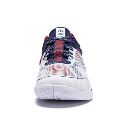 Unisex Badminton-Shoe Donner Pro - white/blue - AYAT009-3