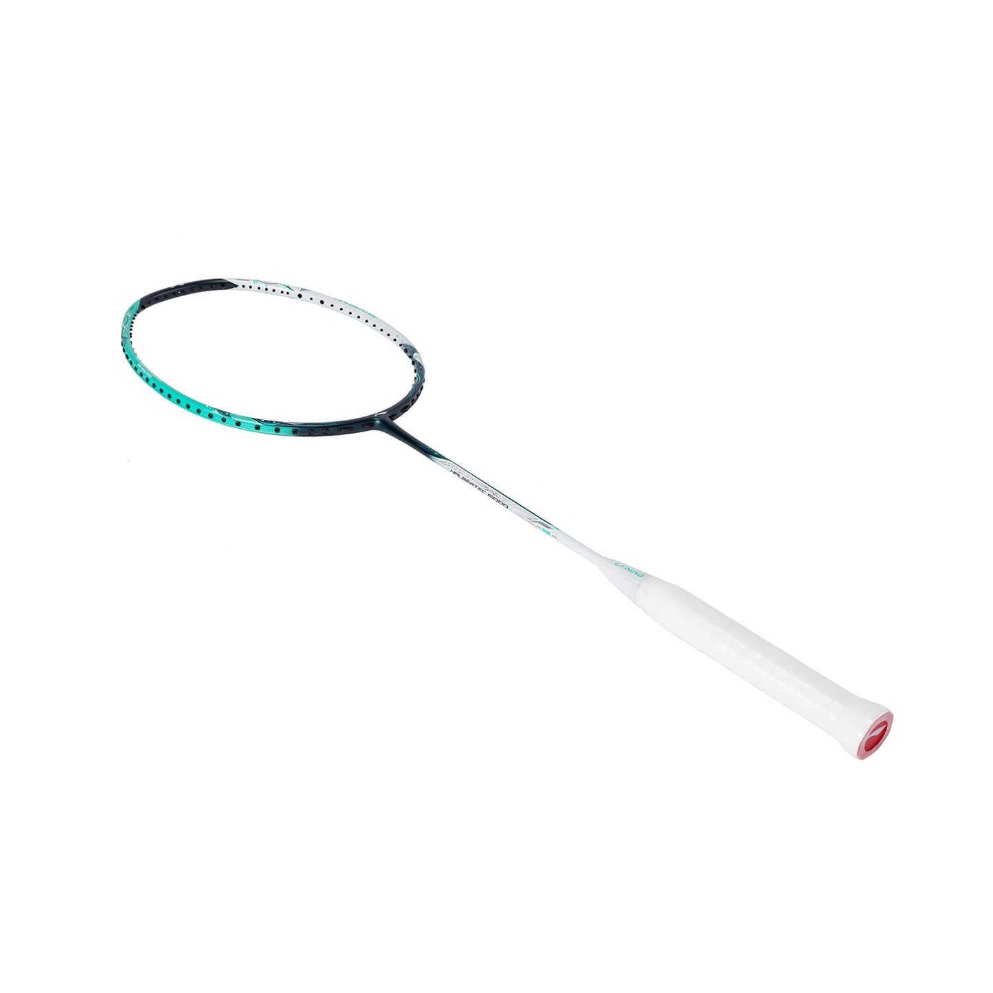 Badmintonschläger HalberTec 6000 (5U) - Weiß/Grün - unbespannt  - AYPU007-5