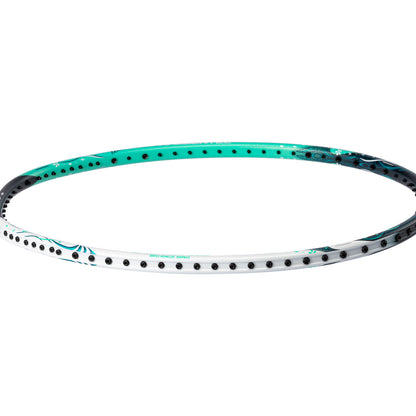 Badmintonschläger HalberTec 6000 (5U) - Weiß/Grün - unbespannt  - AYPU007-5