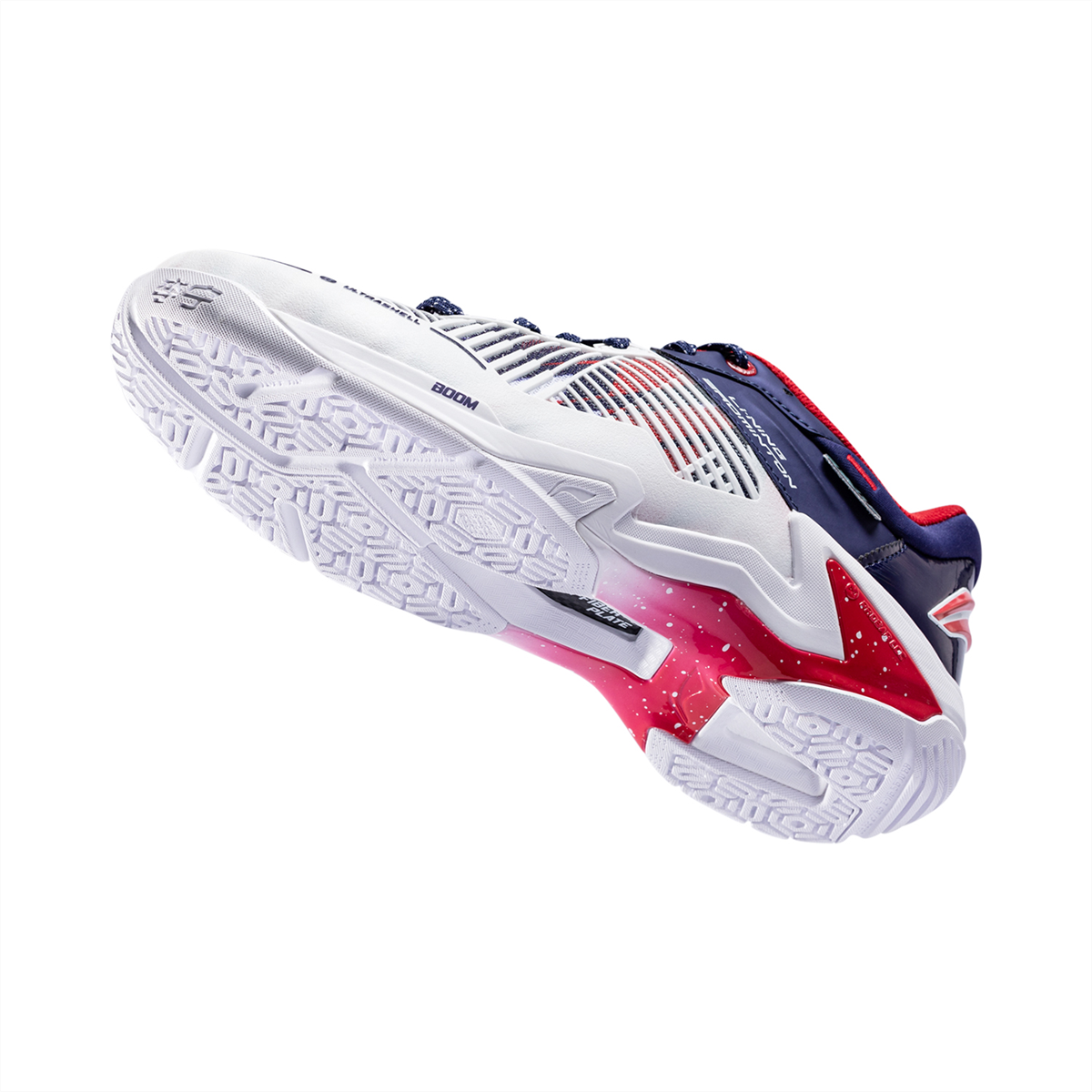 Unisex Badminton-Shoe Donner Pro - white/blue - AYAT009-3