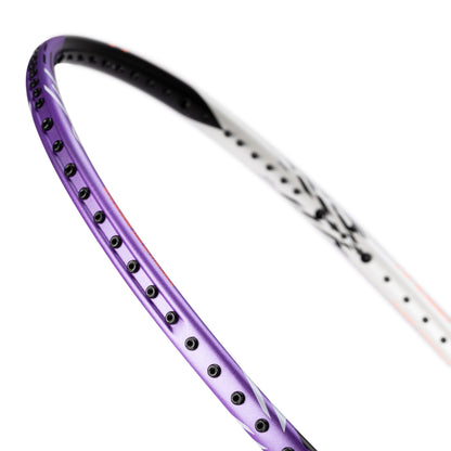 Badmintonschläger HalberTec 5000 (4U) white/Pink - unbespannt  - AYPT373-4