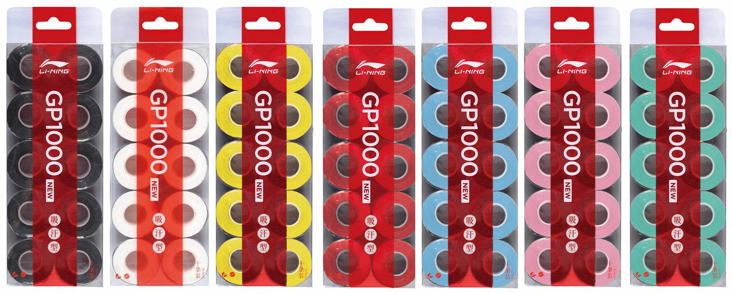 Overgrip GP1000 New 10er Box verschiedene Farben - ASJU005
