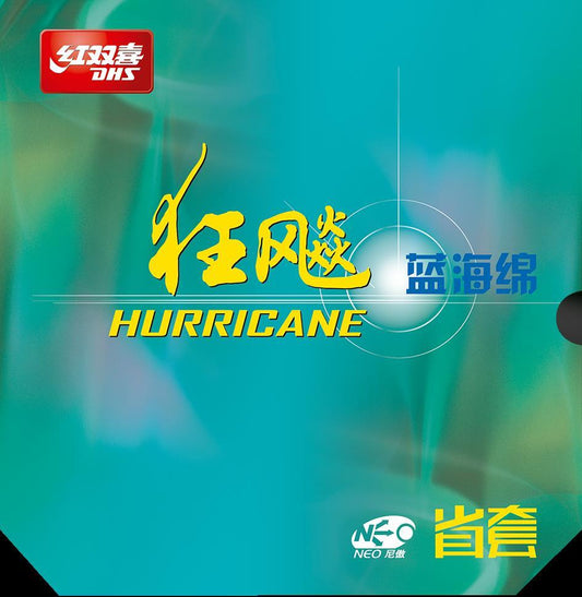 DHS NEO Hurricane 3 Provincial edition 2,15mm 40 Schwarz (Blau Schwamm) DXDJ004-1
