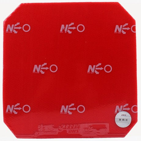 DHS NEO Hurricane 3 Mid 39 2,1mm Belag Rot - DXDK006-4