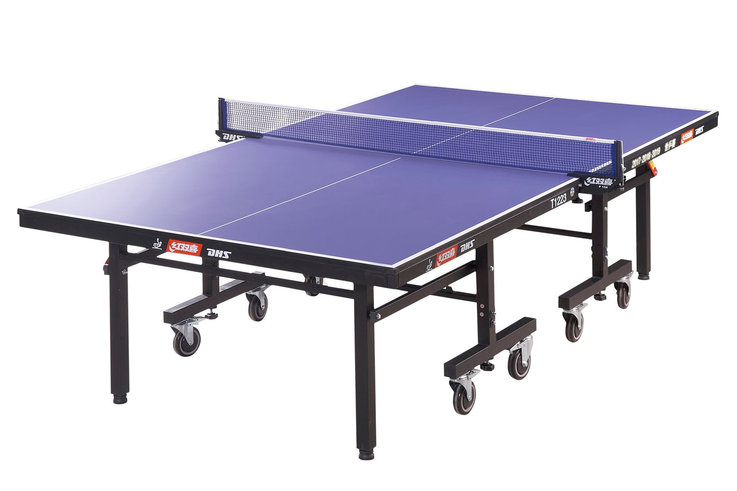 T1223-DHS PROFESSIONAL TT. TABLE REINFORCED BLUE TABLETOP 25MM DXBQ018-1